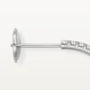 Etincelle De Cartier Earrings, Medium Model – White Gold, Diamonds – Cartier Etincelle De Cartier Earrings, Medium Model – White Gold, Diamonds – Cartier