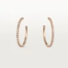 Etincelle De Cartier Earrings – Pink Gold, Diamonds – Cartier Etincelle De Cartier Earrings – Pink Gold, Diamonds – Cartier