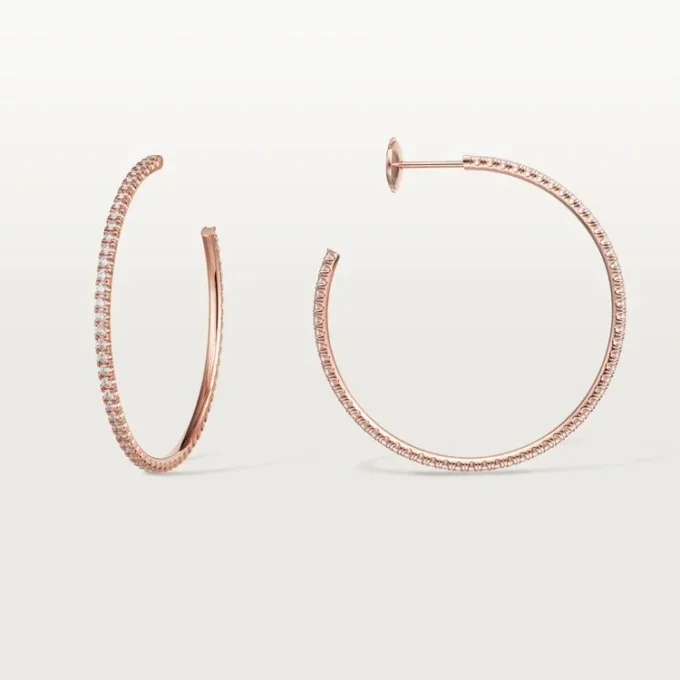 Etincelle De Cartier Earrings – Rose Gold, Diamonds – Cartier Etincelle De Cartier Earrings – Rose Gold, Diamonds – Cartier