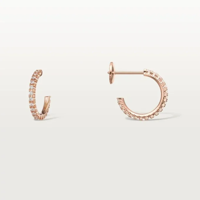 Etincelle De Cartier Earrings – Rose Gold, Diamonds – Cartier Etincelle De Cartier Earrings – Rose Gold, Diamonds – Cartier