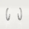 Etincelle De Cartier Earrings, Small Model – White Gold, Diamonds – Cartier Etincelle De Cartier Earrings, Small Model – White Gold, Diamonds – Cartier