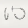 Etincelle De Cartier Earrings, Small Model – White Gold, Diamonds – Cartier Etincelle De Cartier Earrings, Small Model – White Gold, Diamonds – Cartier