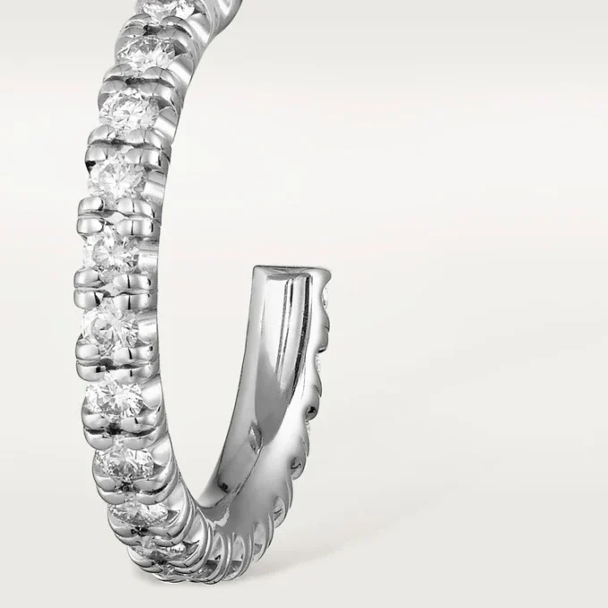 Etincelle De Cartier Earrings, Small Model – White Gold, Diamonds – Cartier Etincelle De Cartier Earrings, Small Model – White Gold, Diamonds – Cartier