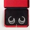 Etincelle De Cartier Earrings – White Gold, Diamonds – Cartier Etincelle De Cartier Earrings – White Gold, Diamonds – Cartier