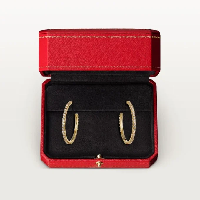 Etincelle De Cartier Earrings – Yellow Gold, Diamonds – Cartier Etincelle De Cartier Earrings – Yellow Gold, Diamonds – Cartier