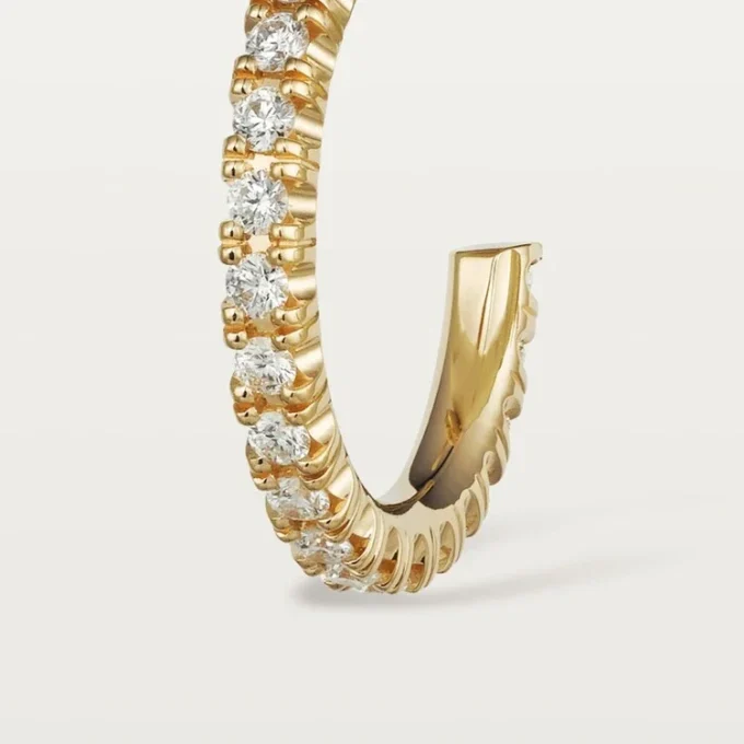 Etincelle De Cartier Earrings – Yellow Gold, Diamonds – Cartier Etincelle De Cartier Earrings – Yellow Gold, Diamonds – Cartier