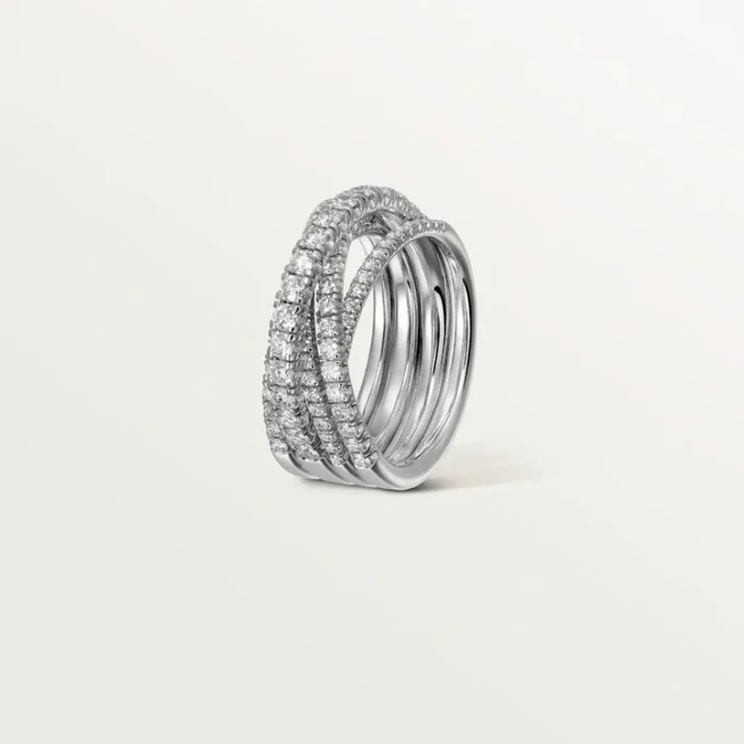 Etincelle De Cartier Ring – White Gold, Diamonds – Cartier Etincelle De Cartier Ring – White Gold, Diamonds – Cartier