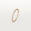 Etincelle De Cartier Wedding Band, 1.5 Mm Width, Paved