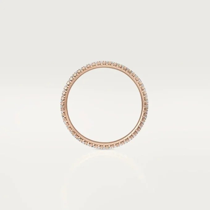 Etincelle De Cartier Wedding Band, 1.5 Mm Width, Paved