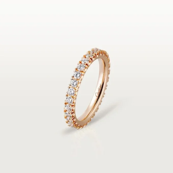 Etincelle De Cartier Wedding Band, 2.6 Mm Width, Paved Etincelle De Cartier Wedding Band, 2.6 Mm Width, Paved