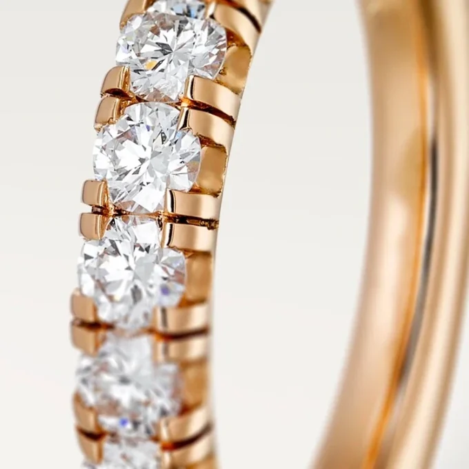 Etincelle De Cartier Wedding Band – Pink Gold, Diamonds – Cartier