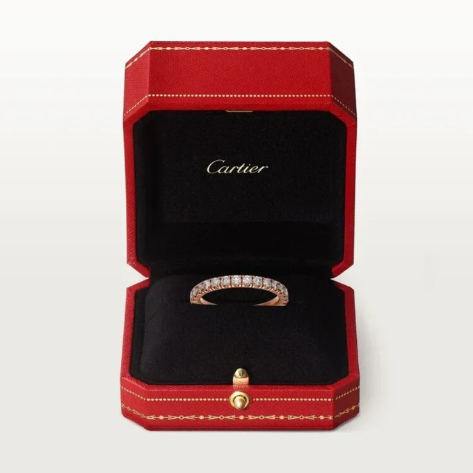 Etincelle De Cartier Wedding Band – Pink Gold, Diamonds – Cartier
