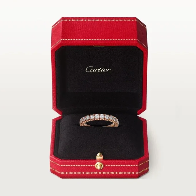 Etincelle De Cartier Wedding Band – Pink Gold, Diamonds – Cartier