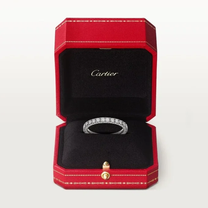 Etincelle De Cartier Wedding Band – Platinum, Diamonds – Cartier Etincelle De Cartier Wedding Band – Platinum, Diamonds – Cartier