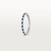 Etincelle De Cartier Wedding Band – Platinum, Sapphires, Diamonds – Cartier