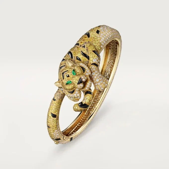Faune Et Flore De Cartier Bracelet, Yellow, Orange and Brown Diamonds, Paved Faune Et Flore De Cartier Bracelet, Yellow, Orange and Brown Diamonds, Paved