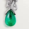 Faune Et Flore De Cartier Earrings, Emerald Drops, Paved Faune Et Flore De Cartier Earrings, Emerald Drops, Paved
