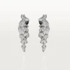 Faune Et Flore De Cartier Earrings, Paved Faune Et Flore De Cartier Earrings, Paved