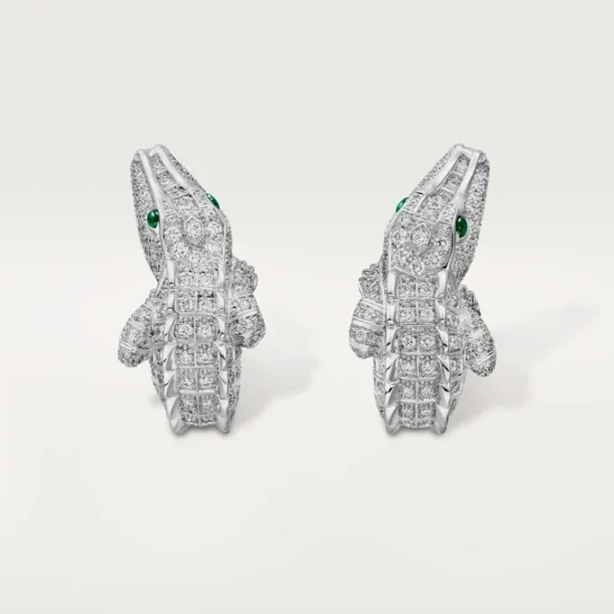 Faune Et Flore De Cartier Earrings, Paved Faune Et Flore De Cartier Earrings, Paved