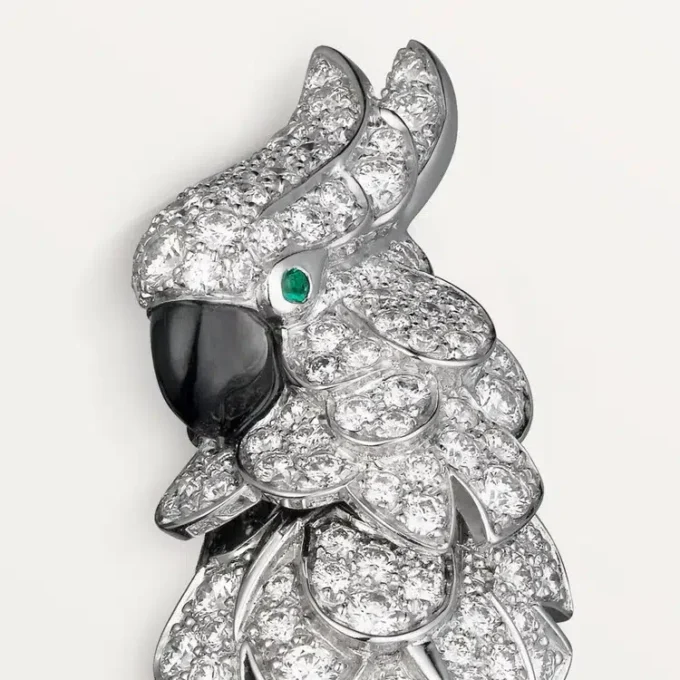 Faune Et Flore De Cartier Earrings, Paved Faune Et Flore De Cartier Earrings, Paved
