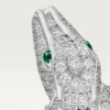 Faune Et Flore De Cartier Earrings, Paved Faune Et Flore De Cartier Earrings, Paved