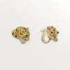 Faune Et Flore De Cartier Earrings, Yellow, Orange and Brown Diamonds, Paved Faune Et Flore De Cartier Earrings, Yellow, Orange and Brown Diamonds, Paved