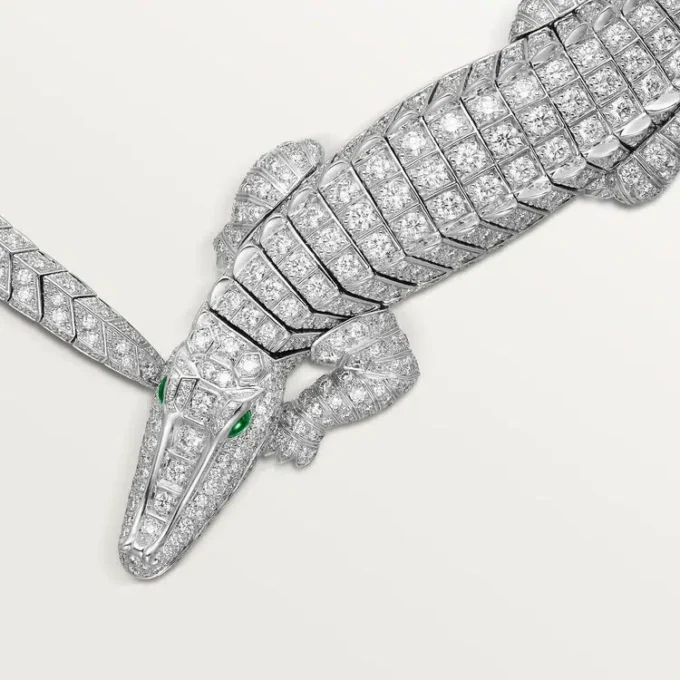 Faune Et Flore De Cartier Necklace, Paved