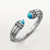 Geometrie & Contrastes Bracelet, Turquoise, Paved Geometrie & Contrastes Bracelet, Turquoise, Paved
