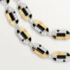 Geometrie & Contrastes Necklace, Onyx, Multi-Wear, Paved Geometrie & Contrastes Necklace, Onyx, Multi-Wear, Paved