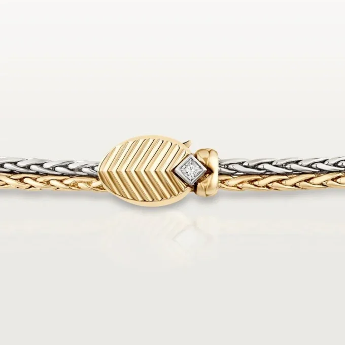 Grain De Cafe Necklace, Diamonds Grain De Cafe Necklace, Diamonds
