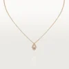 Hearts and Symbols Pendant – Pink Gold, Diamonds – Cartier