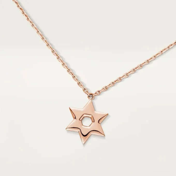 Hearts and Symbols Pendant – Pink Gold, Diamonds – Cartier