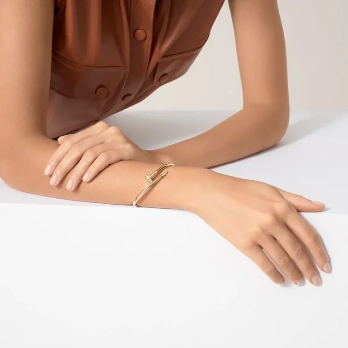 Juste Un Clou Bracelet, Classic Model, Diamonds