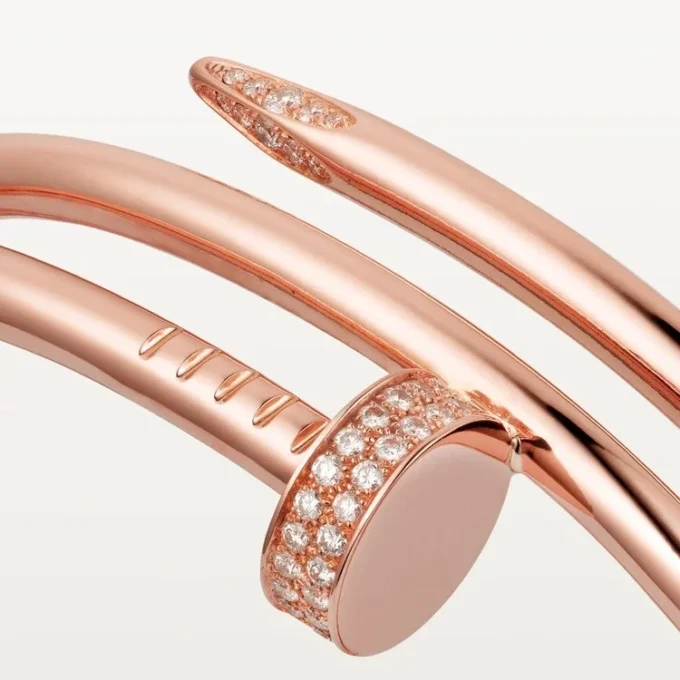 Juste Un Clou Bracelet, Double, Diamonds Juste Un Clou Bracelet, Double, Diamonds
