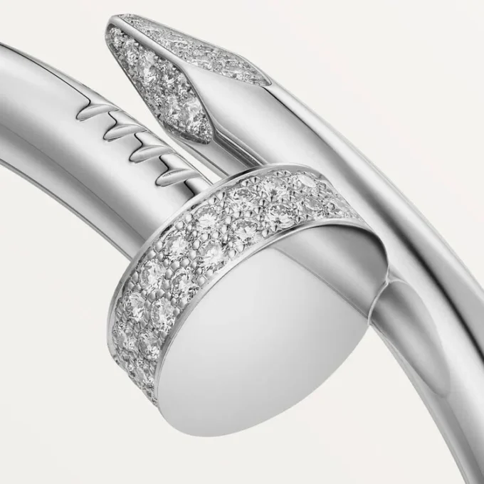 Juste Un Clou Bracelet, Large Model, Diamonds