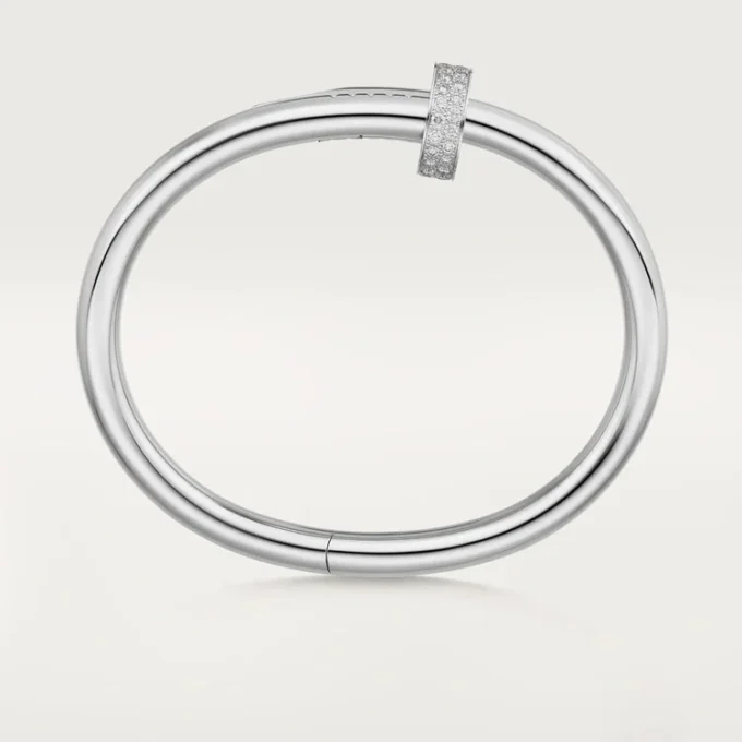 Juste Un Clou Bracelet, Large Model, Diamonds