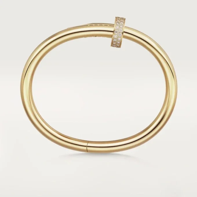 Juste Un Clou Bracelet, Large Model, Diamonds