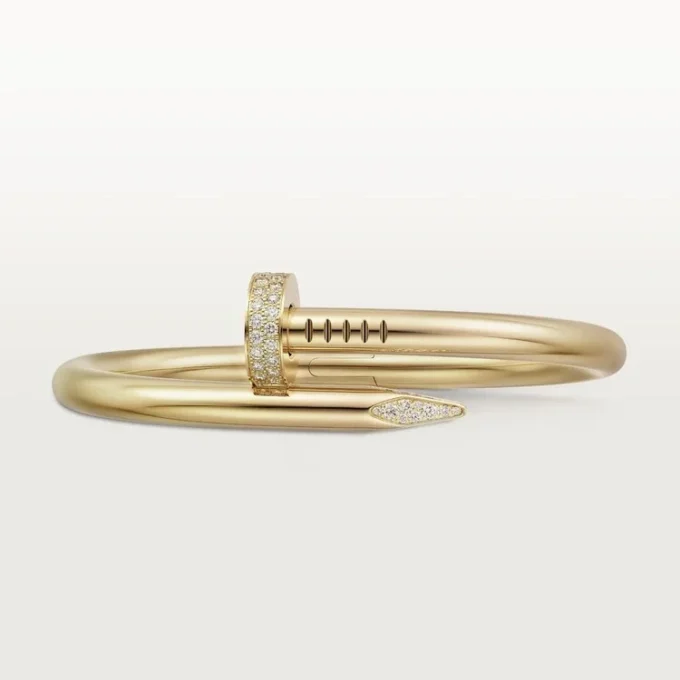Juste Un Clou Bracelet, Large Model, Diamonds