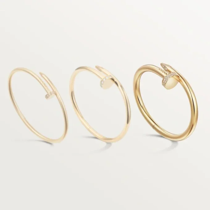 Juste Un Clou Bracelet, Large Model, Diamonds
