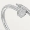 Juste Un Clou Bracelet, Large Model, Half-Paved Juste Un Clou Bracelet, Large Model, Half-Paved