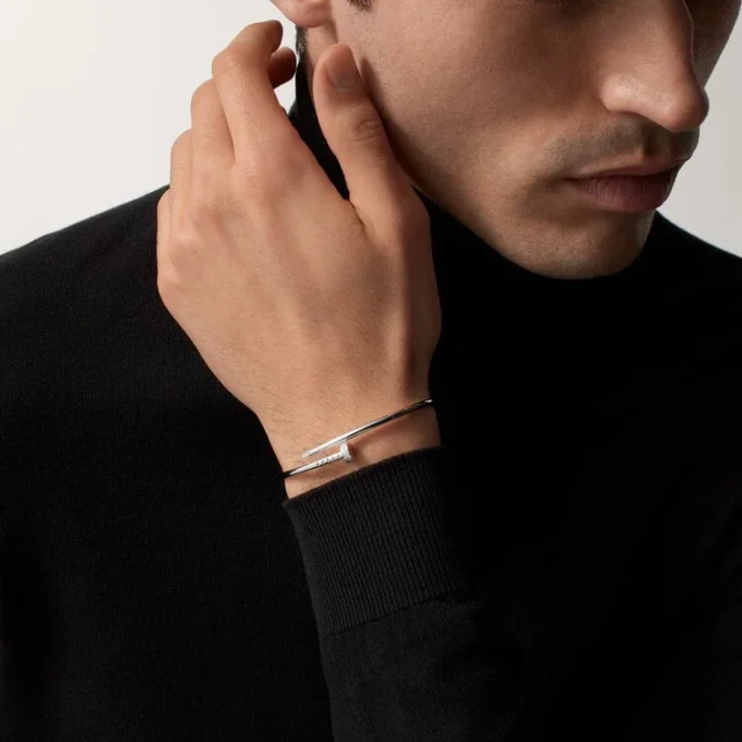 Juste Un Clou Bracelet, Small Model, Diamonds