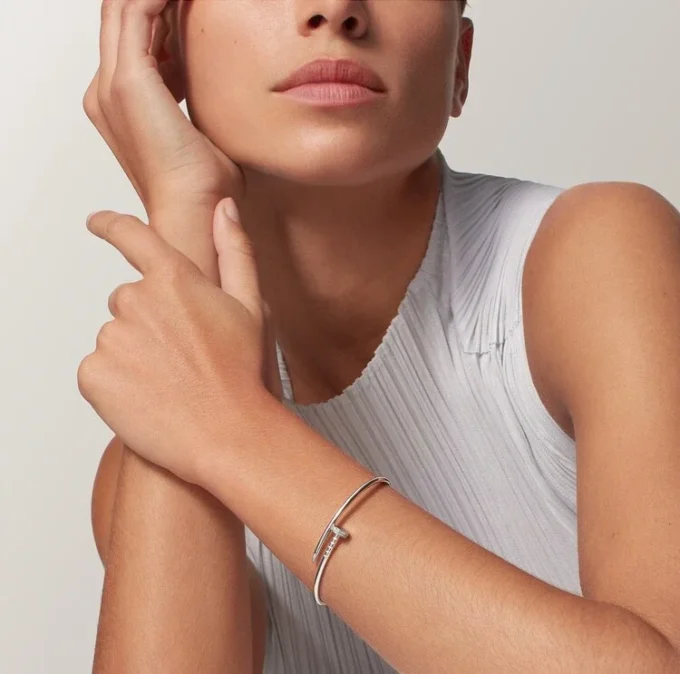 Juste Un Clou Bracelet, Small Model, Diamonds