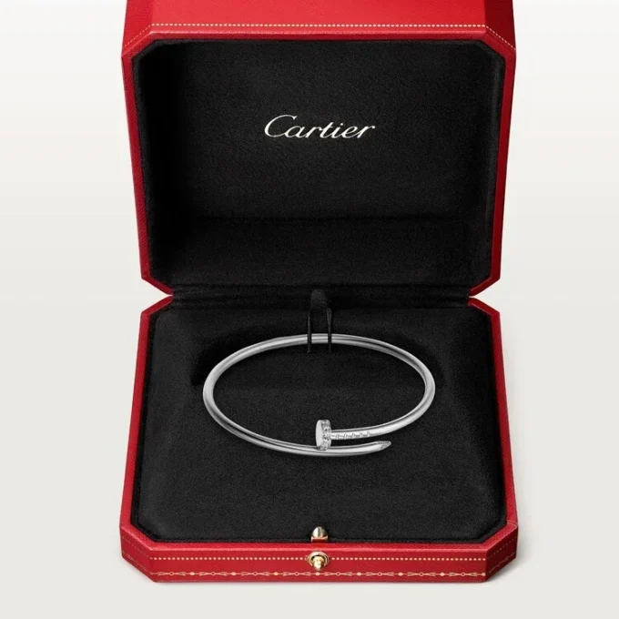 Juste Un Clou Bracelet, Small Model, Diamonds