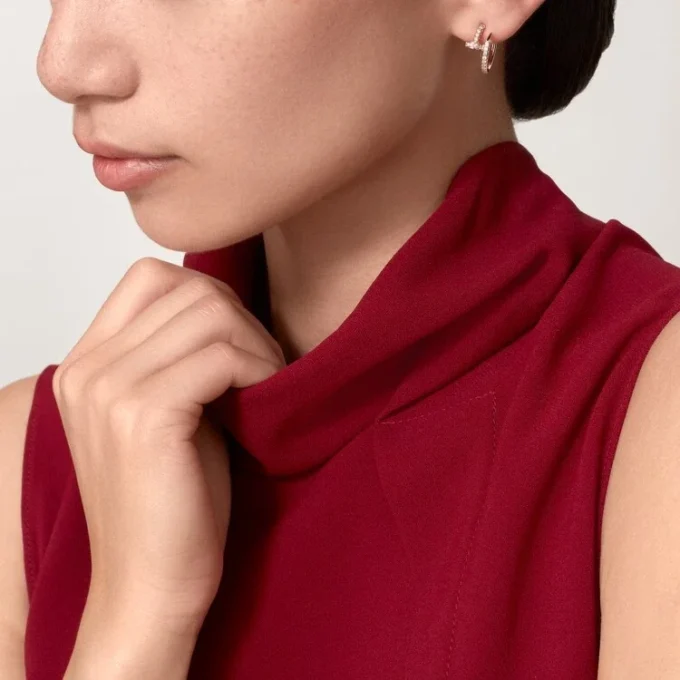 Juste Un Clou Diamond Hoop Earrings, Rose Gold | Cartier Us Juste Un Clou Diamond Hoop Earrings, Rose Gold | Cartier Us