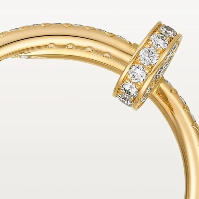 Juste Un Clou Diamond Ring, Yellow Gold | Cartier Us
