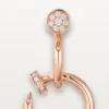 Juste Un Clou Earrings, Double, Diamonds Juste Un Clou Earrings, Double, Diamonds