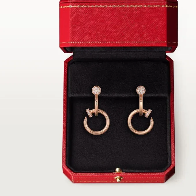 Juste Un Clou Earrings, Double, Diamonds Juste Un Clou Earrings, Double, Diamonds
