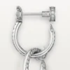 Juste Un Clou Earrings, Double, Paved Juste Un Clou Earrings, Double, Paved