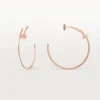 Juste Un Clou Earrings – Pink Gold, Diamonds – Cartier