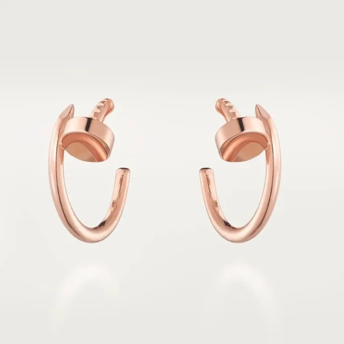 Juste Un Clou Earrings – Rose Gold – Cartier Juste Un Clou Earrings – Rose Gold – Cartier